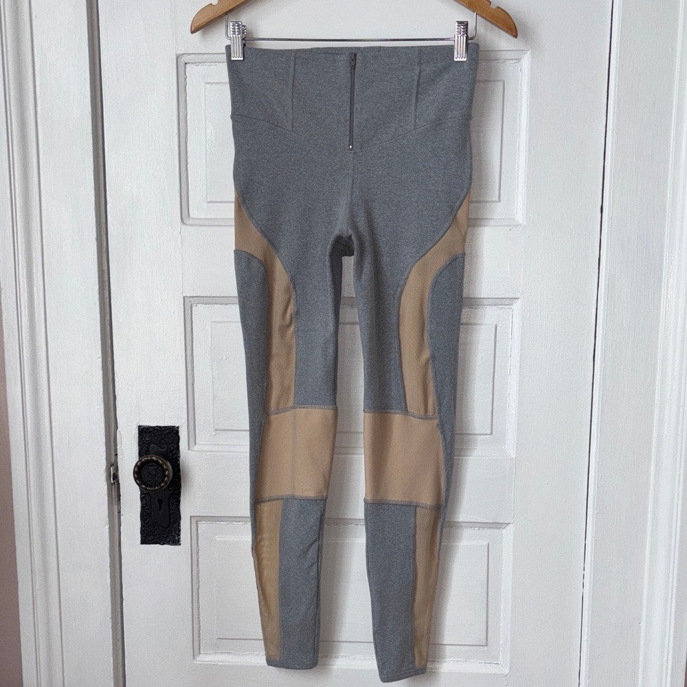 FREE PEOPLE COOL RIDER HIGH RISE ZIP LEGGINGS - Picture 2 of 10